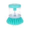 thumbnail image 1 of 2 In1 Kitchen Cleaning Brush Pot Dish Brush With Washing Up Liquid Dispenser New K9B9, 1 of 1