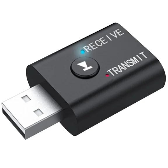 2 In1 Usb Bluetooth 5.0 Audio Transmitter Receiver Adapter For Mp3/Cd Player C