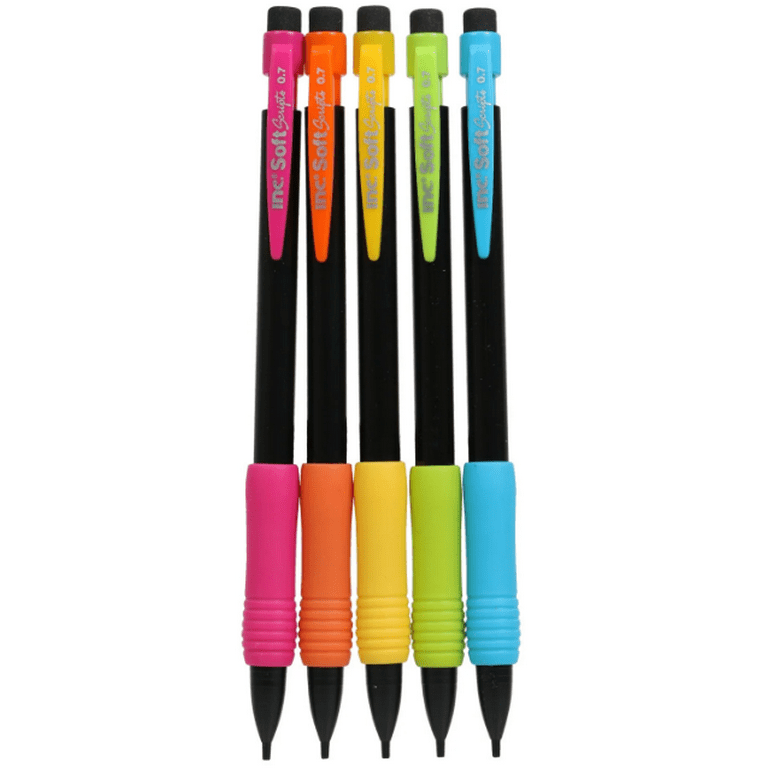 2 Pens 5 Cores Faber-Castell 0.5 Pressureless Mechanical pencil