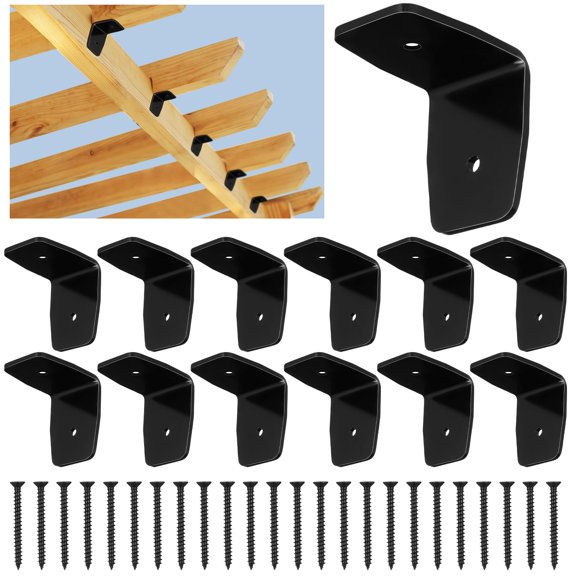 2 Inch 12 Galvanized Steel Pergola Hardware Rafter Clips