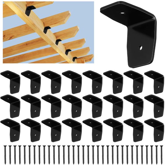 2 Inch 24 Galvanized Steel Pergola Hardware Rafter Clips