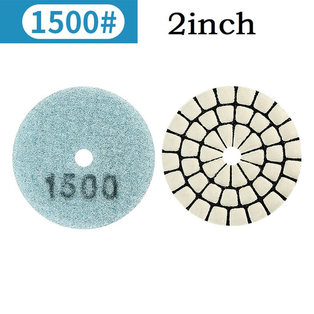 2 Inch 50mm Diamond Dry Polishing Pad Sharp Type For Granite Marble
