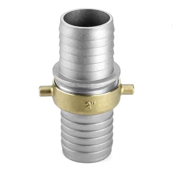 2 Inch Aluminum Threaded End Joiner Pipe Adapter for Industrial Pipe Systems