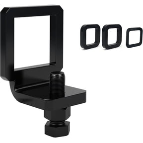 2-Inch Anti-Rattle Trailer Hitch Clamp | Heavy-duty hitch stabilizer with 3 silencer pads and corrosion-resistant finish for 2-inch receivers.