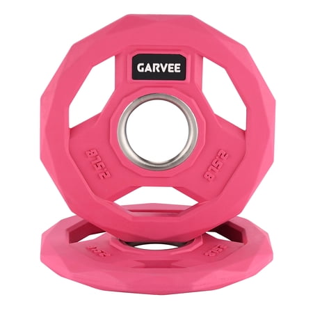 2-Inch Bumper Plates Set -Rubber Coated Cast Iron Weight Platesfor Home Gym & Commercial Use,Barbell Plates for Men & Women,Multiple Weights Options (2.5-95 Lbs, Single/Pair/Set) 2.5 Lbs Pairs