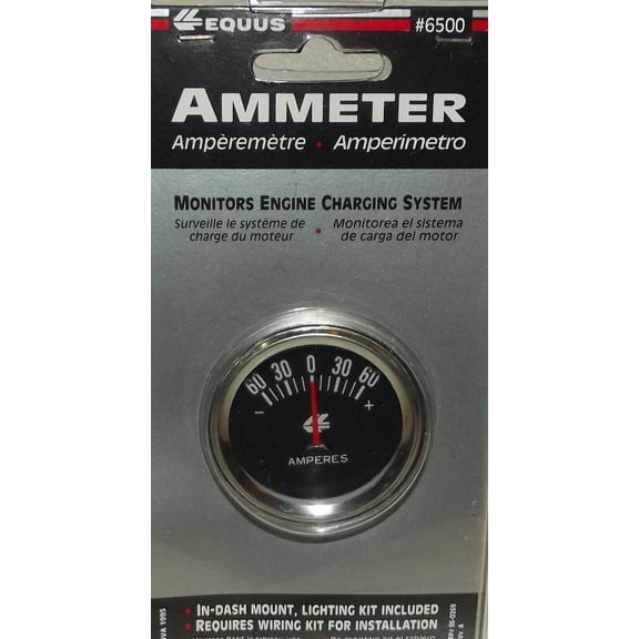 2 Inch Chrome Ammeter