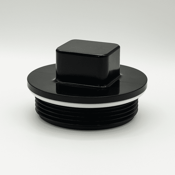 2 Inch Cleanout Plug , ABS Fitting