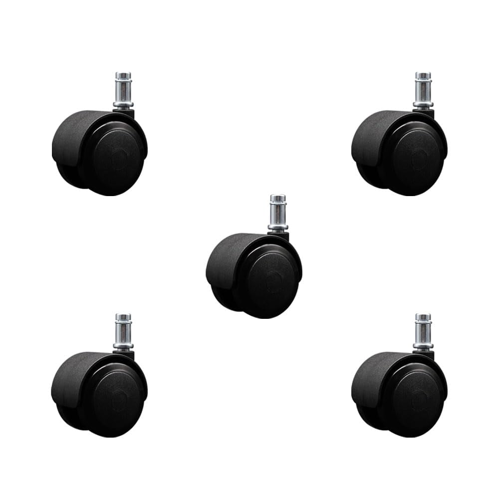 2 Inch Compression Brake Office Chair Wheels Set of 5 – Automatically ...