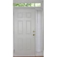 thumbnail image 1 of 2-Inch Cordless Faux Wood Window Blinds, Room Darkening Plantation Style Blinds for Windows, Easy Install Window Covering, White, 8.5 in W x 72 in L, 1 of 1