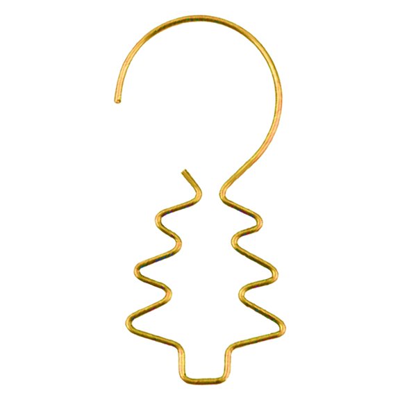 2 Inch Decorative Hooks for Christmas Tree Stockings Lights and Ornament Hanging