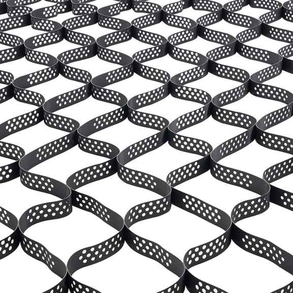 2-Inch Deep Geocell Ground Grid (32.8x9.8 FT / 10x3m)  Heavy Duty Honeycomb Gravel Stabilizer for Driveways, Landscaping & Erosion Control  HDPE Plastic Soil Reinforcement Grid System