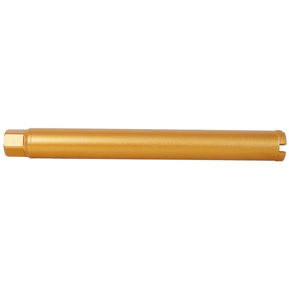 2 Inch Diamond Core Drill Bit 1-1/4"-7 Thread - Wet/Dry for Cured Concrete with Rebar, Brick, Stone, Masonry - Red Steel