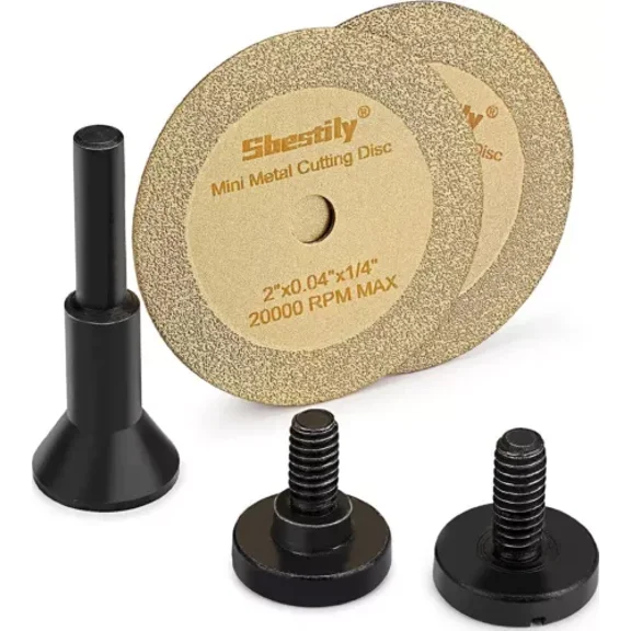 2 Inch Die Grinder Cut Off Wheel, 1/4 Drill Cutting Wheel For General Purpose, W