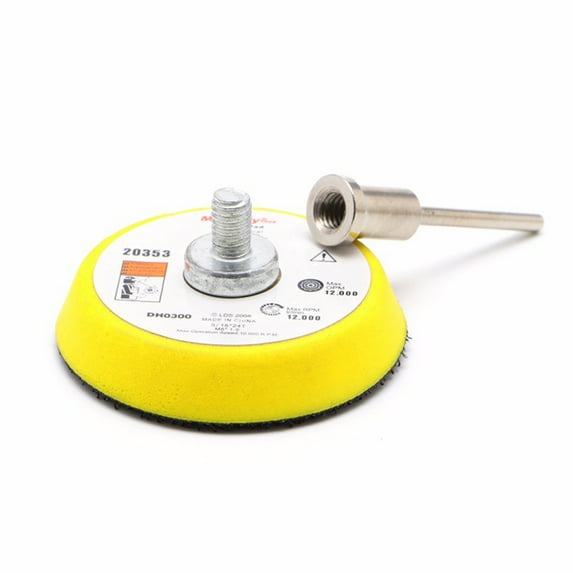 2 Inch Disc Sanding Polish Polishing Pad Backer Plate 3mm Shank