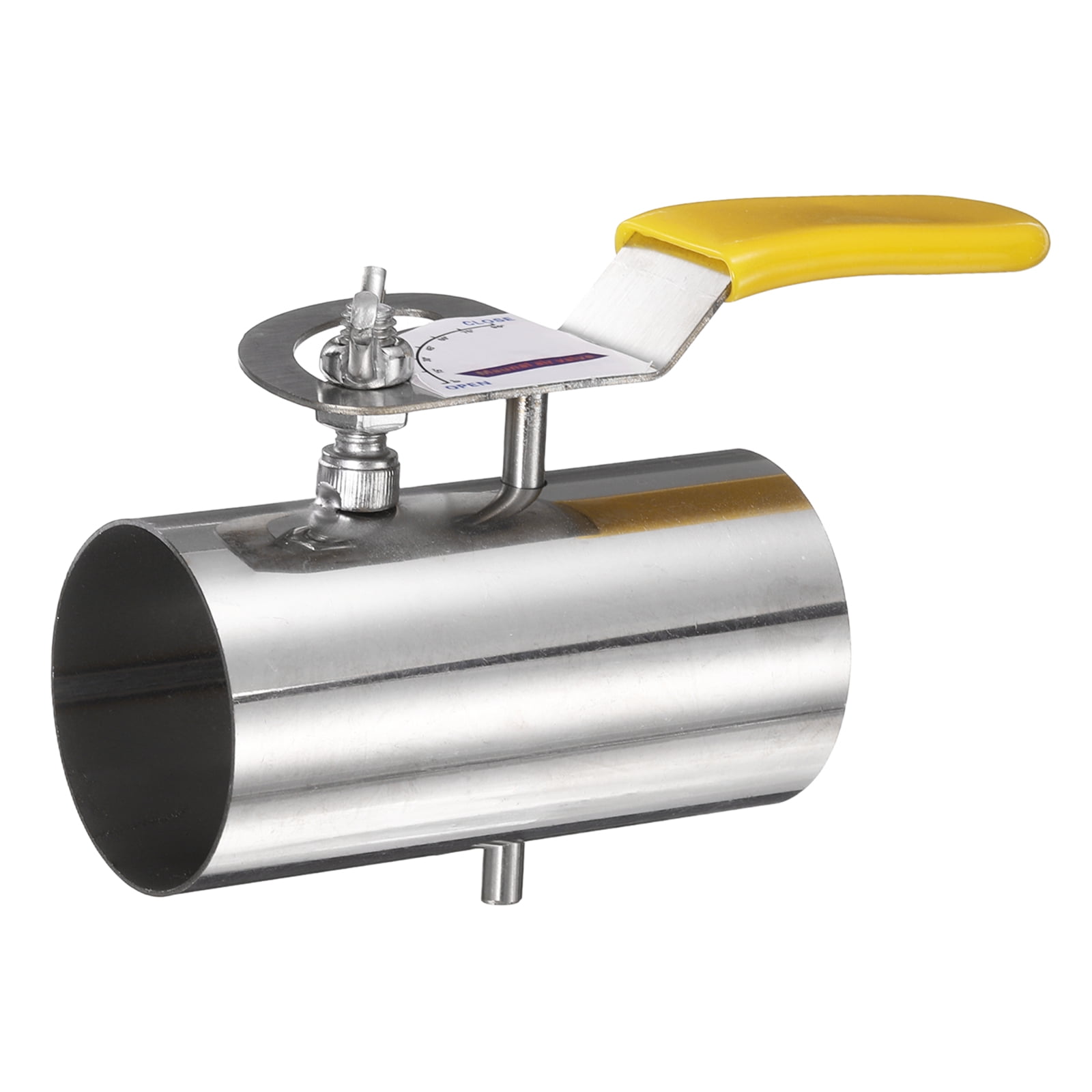2 Inch Duct Backdraft Damper, Manual Adjustment Airflow Volume Damper for Vents Fans Extractors Range Hoods Heating Systems