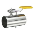 thumbnail image 1 of 2 Inch Duct Backdraft Damper, Manual Adjustment Airflow Volume Damper for Vents Fans Extractors Range Hoods Heating Systems, 1 of 7