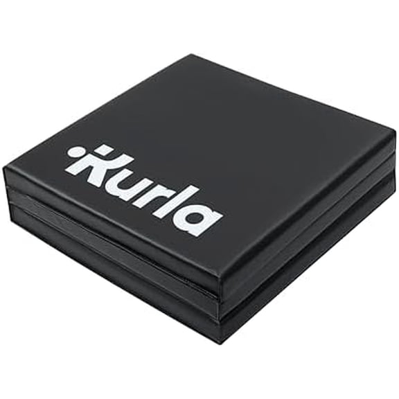 2-Inch Extra Thick Yoga Mat Black Foam Cushion Mat for Yoga, Pilates, and AB Workouts | Wide Exercise Mat for Home Gym & Fitness Essentials | Perfect for At-Home Workouts and Yoga Stretching