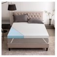 2 Inch Full Gel Memory Foam Mattress Topper, Cooling Bed Topper with