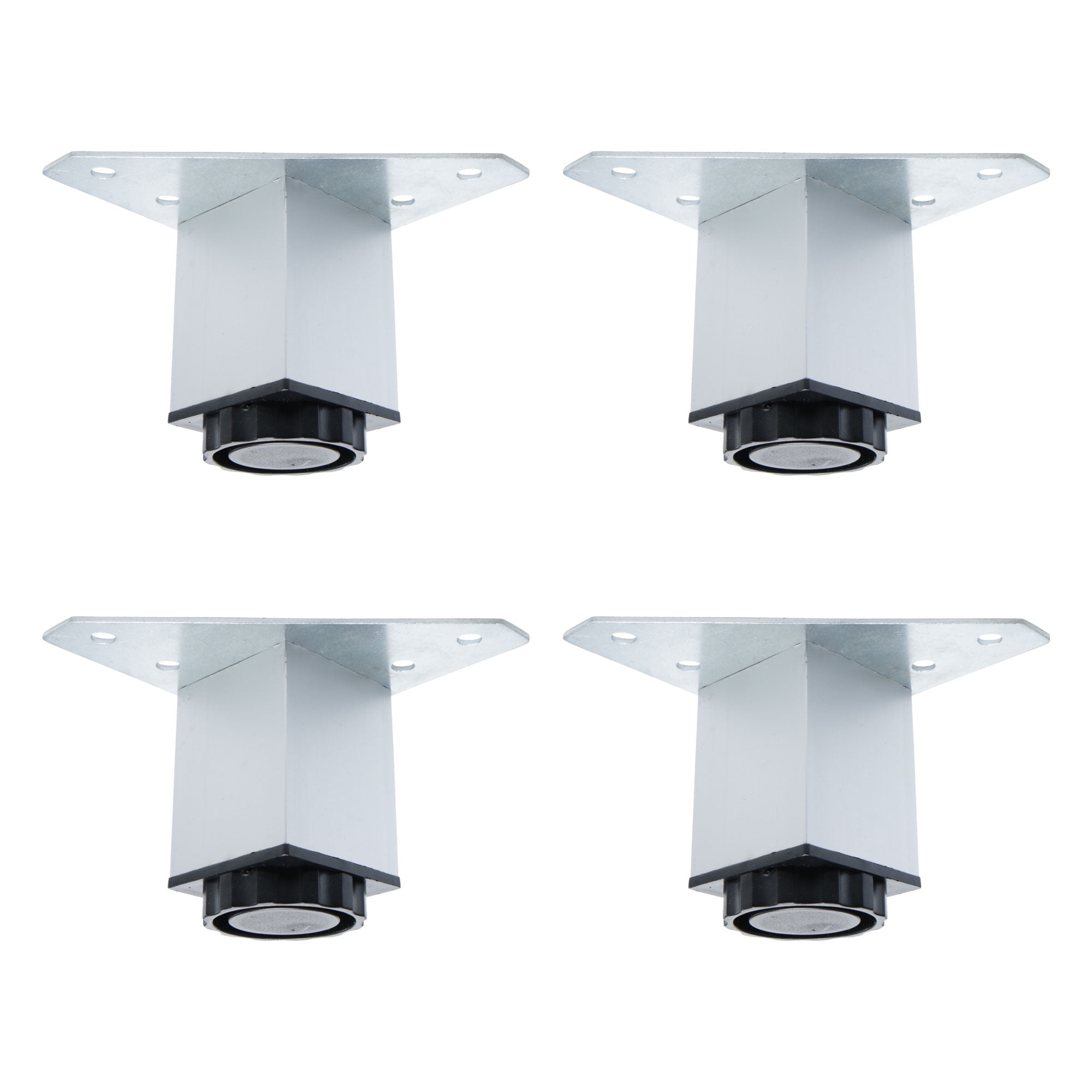 2 Inch Furniture Legs Aluminium Alloy Adjustable Feet Table Cabinet ...