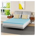 2 Inch Gel Memory Foam Mattress Topper/Gel Infused Queen Mattress
