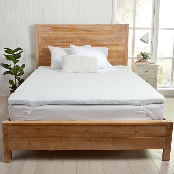 2-Inch Gel Memory Foam Mattress Topper with Removable Cover (Twin)