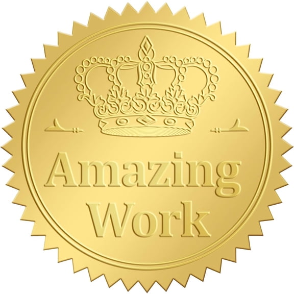 2 Inch Gold Embossed Envelope Seals Stickers Amazing Work 100pcs Adhesive Embossed Foil Seals Stickers Label