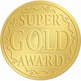 thumbnail image 1 of 2 Inch Gold Foil Embossed Seals Stickers 100pcs Super Gold Award Certificates Envelope Seal Label Adhesive Serrated Edge Sticker for Wedding Invitations Graduation Gift Packaging Decor, 1 of 8