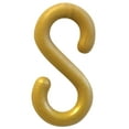 thumbnail image 1 of 2 Inch Gold S-Hooks (10 Pk), 1 of 9
