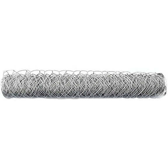 2 Inch Hexagonal Poultry Netting Galvanized Chicken Wire Mesh Fence Large Chicken Netting Fit for Crafts and Gardening Rabbits Pets Dog Cat Vegetable Fencing Backyard Raised Flower