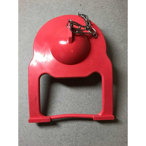 2-Inch Hinged Rubber Toilet Flapper Valve Replacement for Kohler One-Piece Toilets by NuFlush