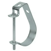 2 Inch J Hanger, Lay-In Pipe Hanger Silver (Strut Fitting)