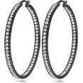 2 Inch Large Hoop Earrings for Women Stainless Steel Hypoallergenic Big