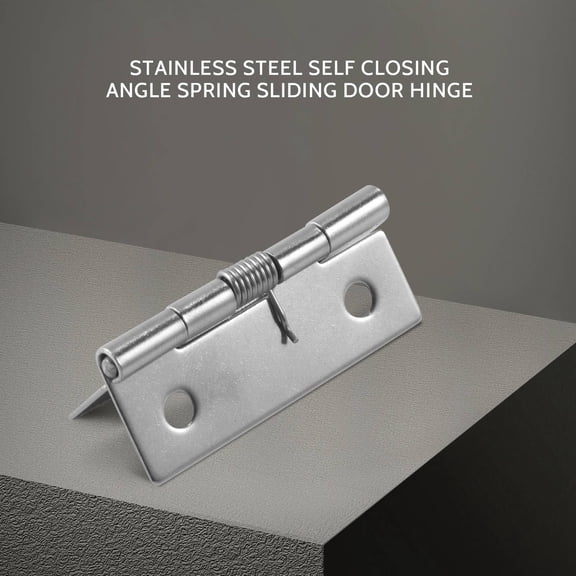 2 Inch Long Stainless Steel Self-Closing Corner Spring Draw Door Hinge