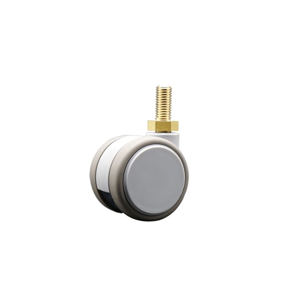 2 Inch MRI Safe Caster with Brake – 10mm Threaded Stem – Service Caster