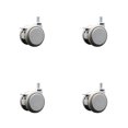 thumbnail image 1 of 2 Inch MRI Safe Casters with Brakes – 3/8 Inch Threaded Stem – Set of 4 – SCC, 1 of 2