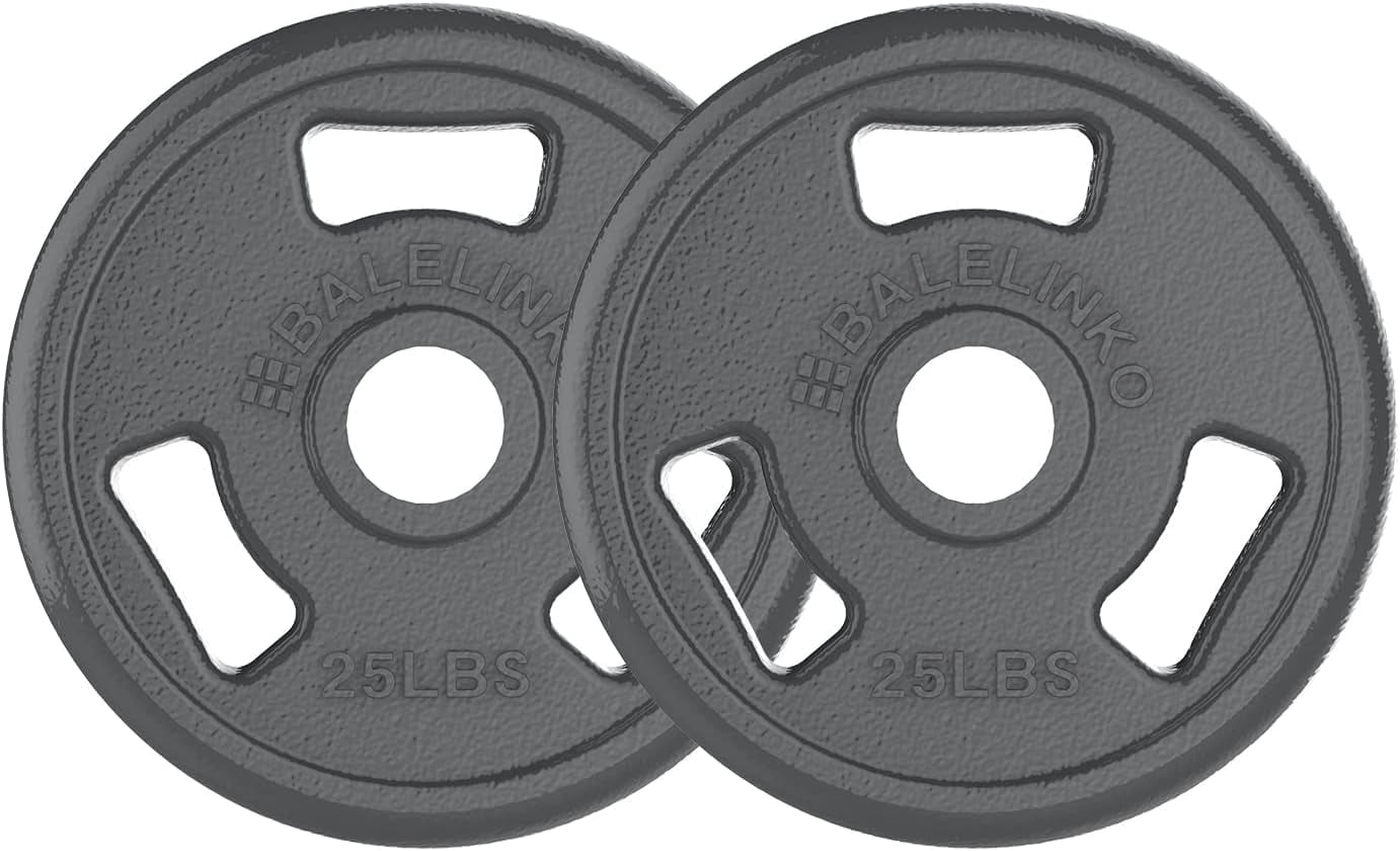 2-Inch Olympic Grip Plate Weight Plate for Strength Training, Weightlifting and Crossfit