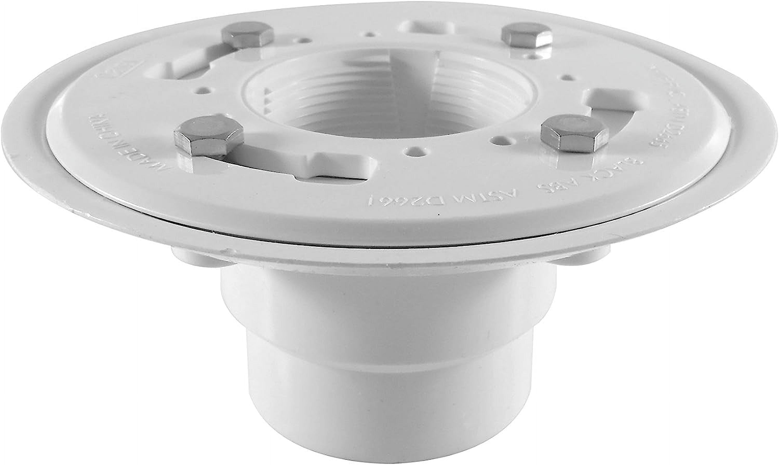2 Inch PVC Shower Base Flange For Shower or Square