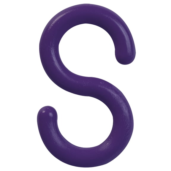 2 Inch Purple S-Hooks (10 Pk)