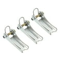 thumbnail image 1 of 2 Inch Replacement Hooks Latch, Metal Towing Receiver Hitch, Silver, 3 Pack, 1 of 6