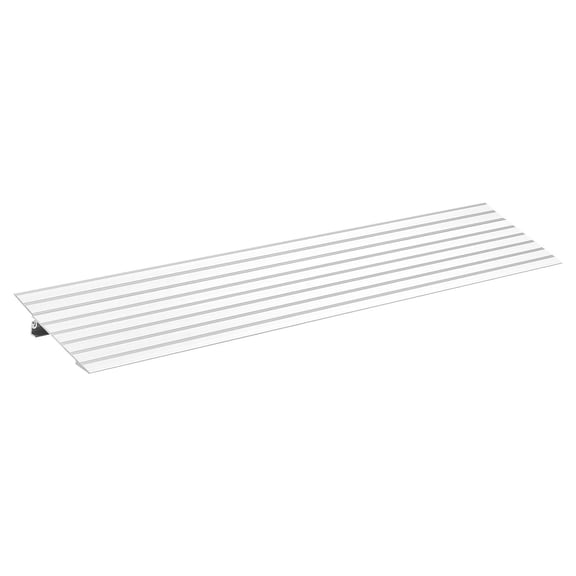 2 Inch Rise Aluminum Alloy Door Threshold Ramp 800 lbs Capacity Handicap Ramp for Hand push chair Scooter Home Steps