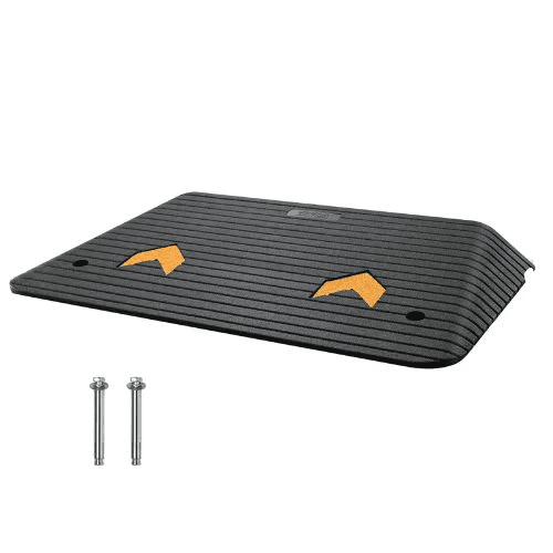 2 Inch Rubber Threshold Ramp for Wheelchair and Scooter - Walmart.com
