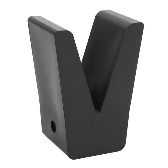 2 Inch Rubber V Block Boat Trailer Bow Stop Heavy Duty V Style Trailer Rubber Stoppers Replacement for Yachts Caravans Marine Outboard Motor Transom Saver Protection 11x10x7 Inches / 28x25x17.8 CM