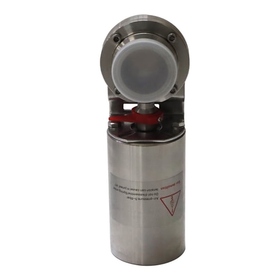 2 Inch Sanitary Butterfly Valve Stainless Pneumatic Actuator Tri Clamp