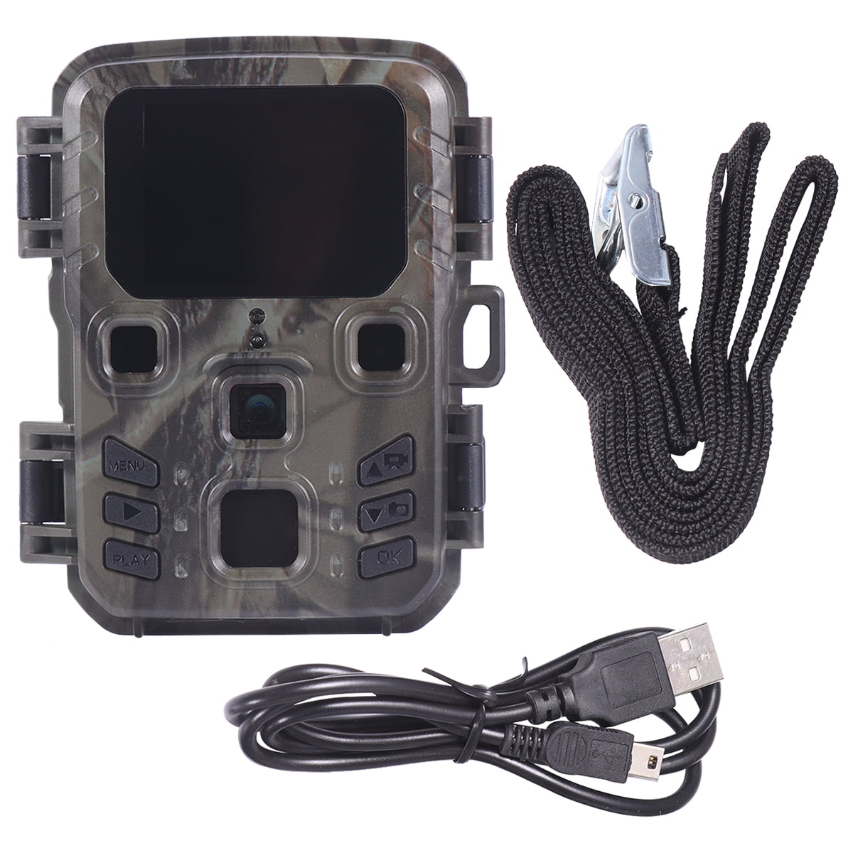 2 Inch Screen Hunting Camera Trail Camera Photo Traps 1s Trigger Time 1080P Infrared Night