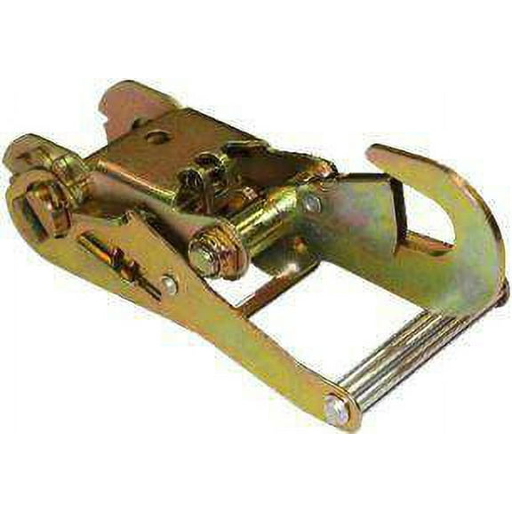 2 Inch Short Wide Handle Strap Ratchet w/ Snap Hook | 2RSWSH