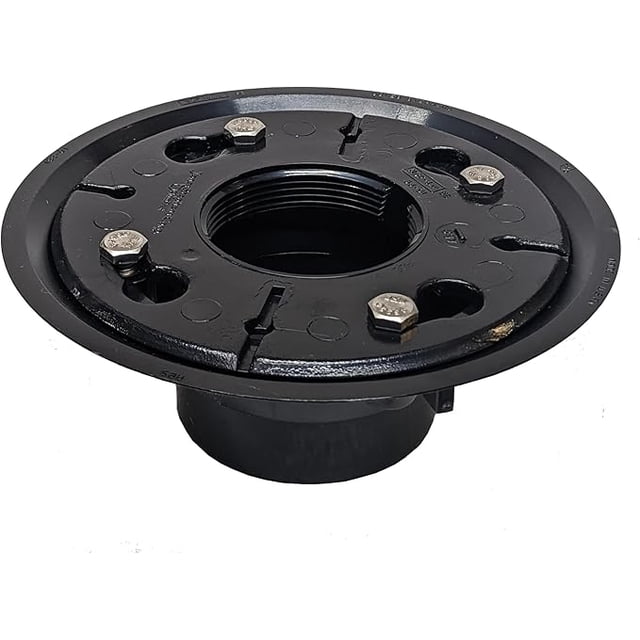 2 Inch Shower Drain Base for Linear Square Shower Drains Plastic ABS