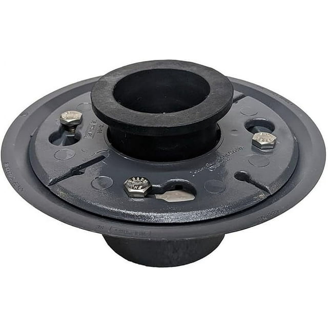 2 Inch Shower Drain Base for Linear Square Shower Drains Plastic PVC