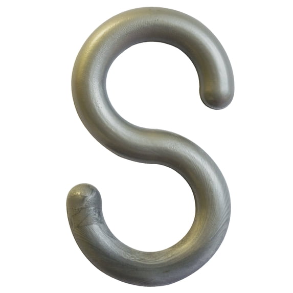 2 Inch Silver S-Hooks (10 Pk)