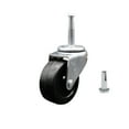 thumbnail image 1 of 2 Inch Soft Rubber Wheel 5/16 Grip Neck Stem Caster Service Caster Brand, 1 of 2