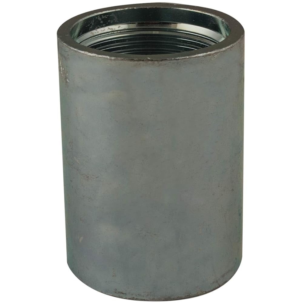 2 Inch Steel Drive Coupling, Connects Well Point To Drive Pipe, Threads